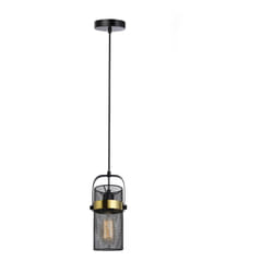 Home Deluxe - lampada a sospensione luminos - nero/oro