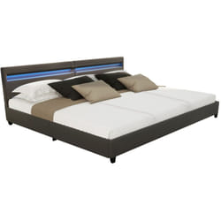 Letto familiare con cassetti nube Colore: grigio scuro, versione: senza materasso - Home Deluxe