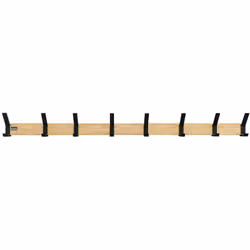 Specifiche del prodotto: Materiale: Legno della gomma Colore: Bambù Versatile Facile da montare Striscia magnetica Per più fu ...