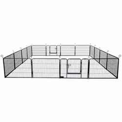 Specifiche del prodotto: Un mondo sicuro per zampe curiose! Dimensioni (L x A): 80 x 80 cm (per pannello) Colore: nero Materi ...