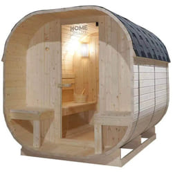 Sauna da esterno cube Taglia:Deluxe l - Home Deluxe