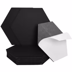Specifiche del prodotto: Dimensioni per pannello acustico: (A x P x L): 30,3 x 1 x 35 cm Facile da installare Colore: nero Fo ...