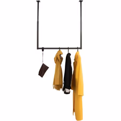 Specifiche del prodotto: Dimensioni (L x P x A): 50/80 x 3 x 60/120 cm Materiale: ferro (verniciato a polvere) Colore: opaco ...