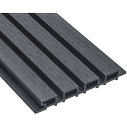 Home Deluxe - Rivestimento di facciata in wpc duvar Colore: Antracite, Dimensione: 4 m²