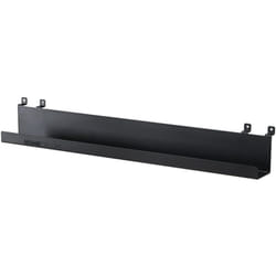 HOME DELUXE - Mensola per pannello acustico RESONA Nero Dimensioni: 50 x 7,5 x 5 cm