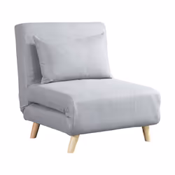 Specifiche del prodotto: Design 3 in 1: può essere utilizzata come poltrona, lounge o letto Tessuto: poliestere Colore: grigi ...