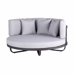 Specifiche del prodotto: Dimensioni (Øx L): 170 x 66,5 cm Materiale lettino da giardino: alluminio e poliestere Colore: grigi ...