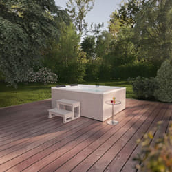 Home Deluxe - Whirlpool da Esterno nimbus pure - senza scale e copertura termica