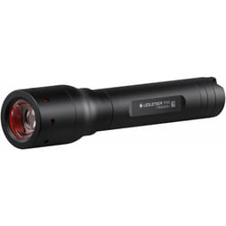 Led Lenser - Ledlenser P5R Compatta torcia tascabile led, 450 lumen, batteria al litio ricaricabile 14500, portata luminosa di 240m, autonomia fino a
