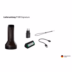 Ledlenser P18R Signature Nero Penna con torcia LED