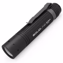 Ledlenser Solidline ST6R, Torcia a mano, Nero, Alluminio, Pulsanti, IP54, -20 - 40 °C