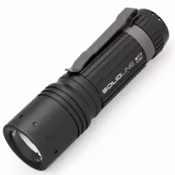 Ledlenser Solidline ST7, Torcia a mano, Nero, Alluminio, Pulsanti, IP54, -20 - 40 °C
