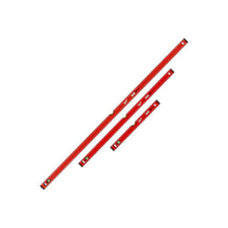 Milwaukee - Set di 3 livelle a bolla 180 cm + 120 cm + 60 cm