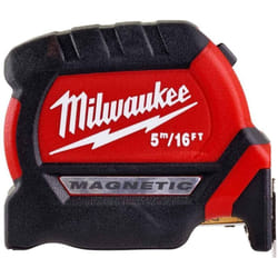 Milwaukee - Flexómetro hq magnético 5m/16ft x 27 métrico/imperial (cajas de 6)
