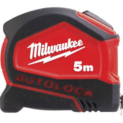 Milwaukee - Flexómetro Autolock 5m/16ft x 27mm (cajas de 6)