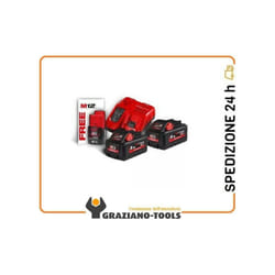 Milwaukee - kit batterie da 18V 2X5.5AH + 1 M12x2.0AH HNRG-552