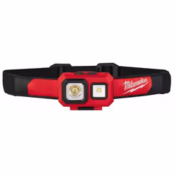 Torcia Frontale a LED Milwaukee HL-SF in grado di erogare fino a 450 lumen ad alta definizione TRUEVIEW ad una distanza di 10 ...
