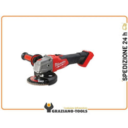 Milwaukee - Smerigliatrice a batteria M18 FSAG125X-0X