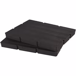 Milwaukee per valigia PACKOUT, inserto universale in gommapiuma. Descrizione del prodotto: l'inserto può essere tagliato indi ...