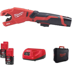 Milwaukee - Tagliatubi a batteria M12 pcss Vari modelli (con 2 batterie e 1 caricatore)