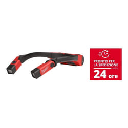 Milwaukee - Torcia da collo regolabile ricaricabile usb 400 Lumen L4 NL400-301