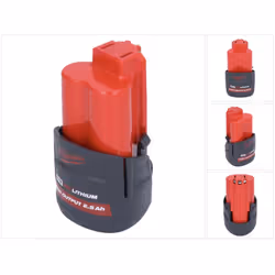 Contenuto della consegna: - 1x Milwaukee M12 HB2.5 High Output 12 V 2.5 Ah / 2500 mAh Li-Ion ( 4932480164 ) Descrizione del p ...