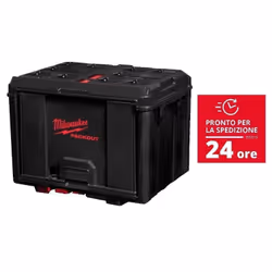 CARATTERISTICHE Impilabile sulle cassettiere e altri contenitori PACKOUT™. Agganciabile sulla Piastra di stoccaggio PACKOUT™. ...