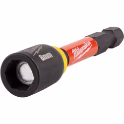 SHOCKWAVE™ MAGNETISCHER STECKSCHLÜSSEL 8 x 65 mm Gesamtlänge: 65 mm Schaft: 1/4 " Sechskant Spindelgewinde: M5 Schlüsselweite ...