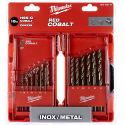 Hss-g cobalt Metallbohrer-Kassette 19-tlg.