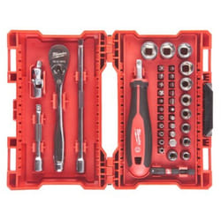 Milwaukee - Set di bit cricchetto e bussole da 1/4' 38 pezzi 4932498381