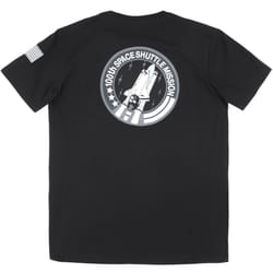 Alpha Industries Space Shuttle T-shirt, nero, dimensione 3XL per uomo