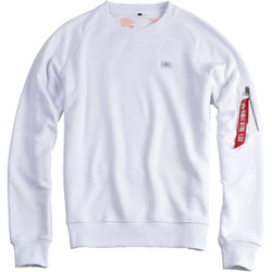Alpha Industries X-Fit Felpa, bianco, dimensione XS per uomo