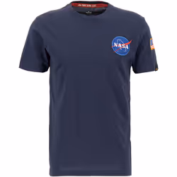 Alpha Industries Space Shuttle T-shirt, blu, dimensione M per uomo