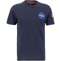 Alpha Industries Space Shuttle T-shirt, blu, dimensione M per uomo