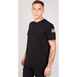 Alpha Industries NASA T-shirt, nero, dimensione S per uomo