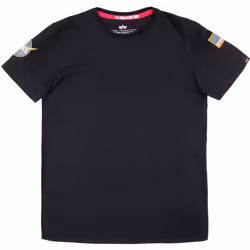 Alpha Industries NASA T-shirt, nero, dimensione S per uomo