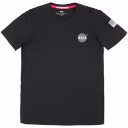 Alpha Industries Space Shuttle T-shirt, nero, dimensione XS per uomo