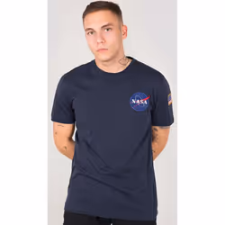 Alpha Industries Space Shuttle T-shirt, blu, dimensione XS per uomo