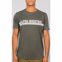 Alpha Industries Maglietta, verde, dimensione S per uomo