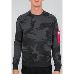 Alpha Industries X-Fit Camo Felpa, nero-multicolore, dimensione S per uomo