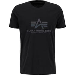 Alpha Industries Basic Rainbow Ref. Maglietta, nero, dimensione M per uomo