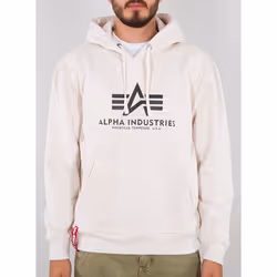 Alpha Industries Basic Felpa con cappuccio, beige, dimensione XL per uomo