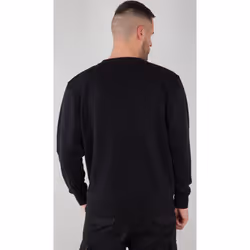 Alpha Industries Pullover, nero-bianco, dimensione XL per uomo