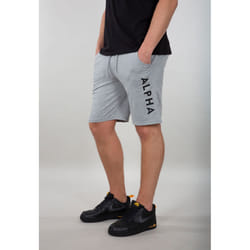 Alpha Industries Jersey Pantaloncini, grigio, dimensione S per uomo