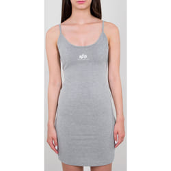 Alpha Industries Basic Small Logo Abito da donna, grigio, dimensione XS per donne