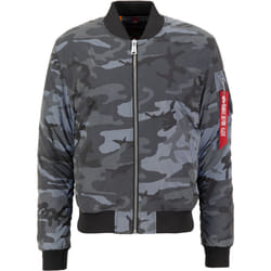 Alpha Industries MA-1 VF 59 Reflective Camo Giacca, nero-multicolore, dimensione M per uomo