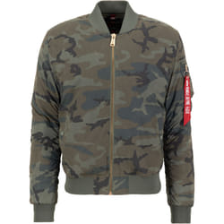 Alpha Industries MA-1 VF 59 Reflective Camo Giacca, verde, dimensione L per uomo