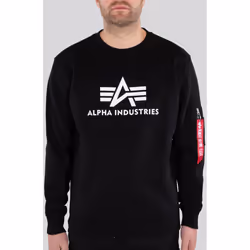Alpha Industries 3D Logo II Pullover, nero, dimensione S per uomo