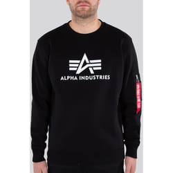 Alpha Industries 3D Logo II Pullover, nero, dimensione S per uomo