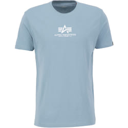 Alpha Industries Basic ML Maglietta, grigio-blu, dimensione M per uomo